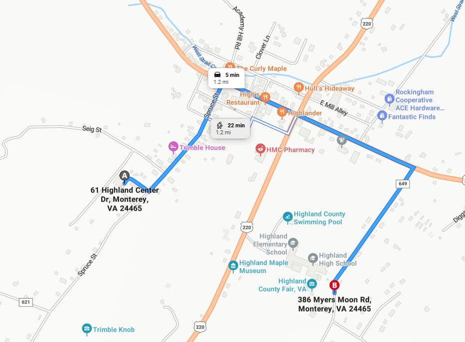 Parade Route